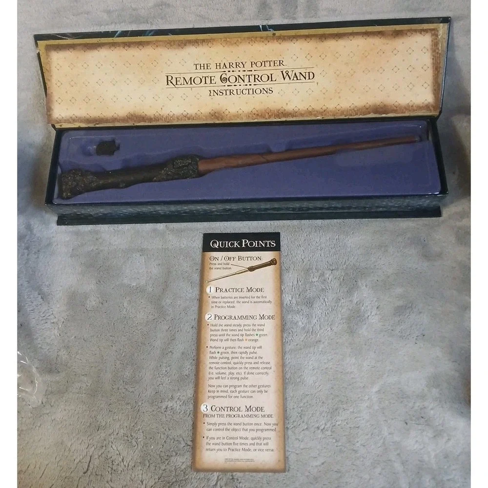 The Noble Collection Harry Potter TV Remote Control Wand NN8050 Collectible Gift